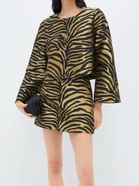 Tuckernuck Tiger Jacquard Meg Mini Skirt